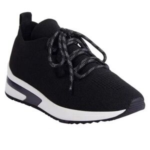 Urban Sport | J/Slides Black Knit Gabby Sneakers
